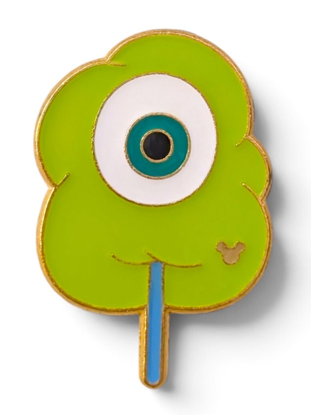 Monsters Inc. Disney Pin: Mike Wazowski Cotton Candy Floss